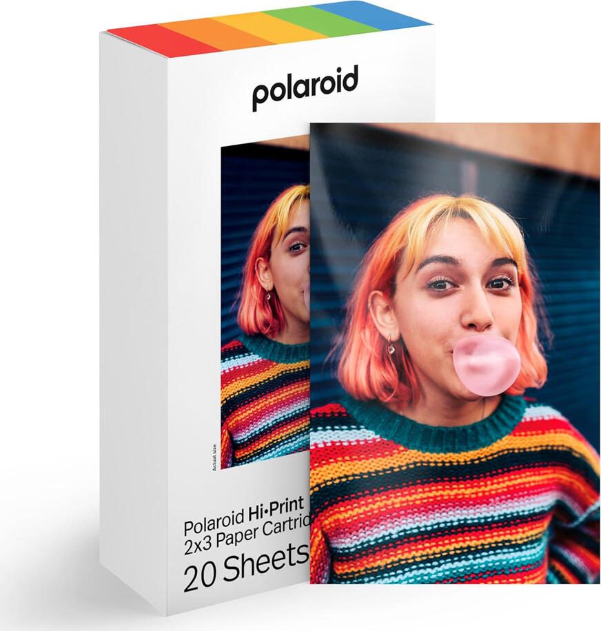 Polaroid Photo Printer Paper 2x3 inch 20 sheets