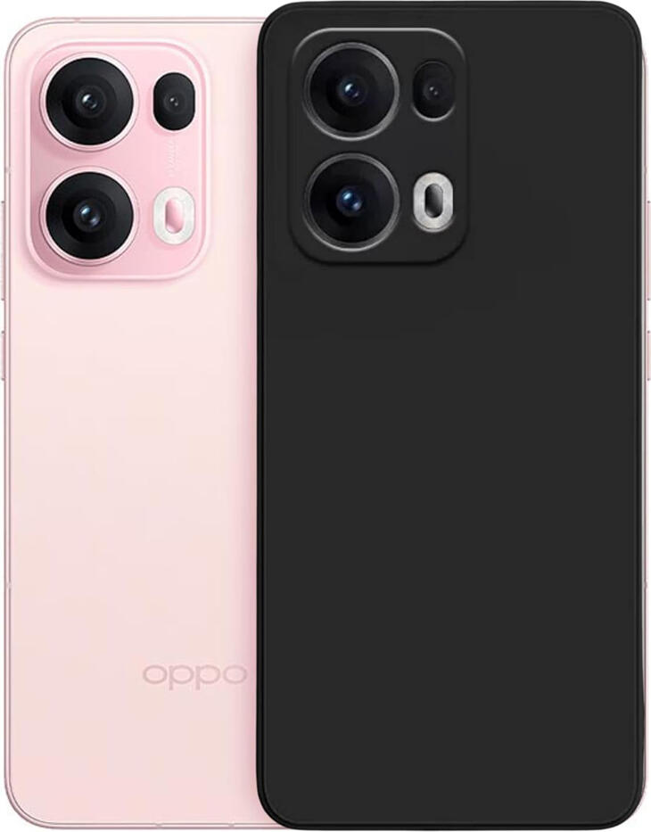 WOO Silicone Neo Soft Case for Oppo Reno 13 Pro 5G, Black, Dirt and Fingerprint Resistant Protective Cover with Precise Cutouts