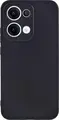 WOO Neo Soft Silicone Case for Oppo Reno 13 5G, Black, Slim Flexible Shockproof Cover with Microfiber Lining, Anti-Slip and Dust Resistant Protection
