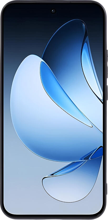 WOO Neo Soft Silicone Case for Oppo Reno 13 5G, Black, Slim Flexible Shockproof Cover with Microfiber Lining, Anti-Slip and Dust Resistant Protection