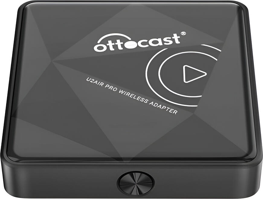 Ottocast U2Air Pro Wireless CarPlay Adapter, Wired to Wireless Converter, 5GHz Dual-band Wi-Fi, Bluetooth 5.0, Dual-core 1.2GHz ARM Cortex A7, USB-C