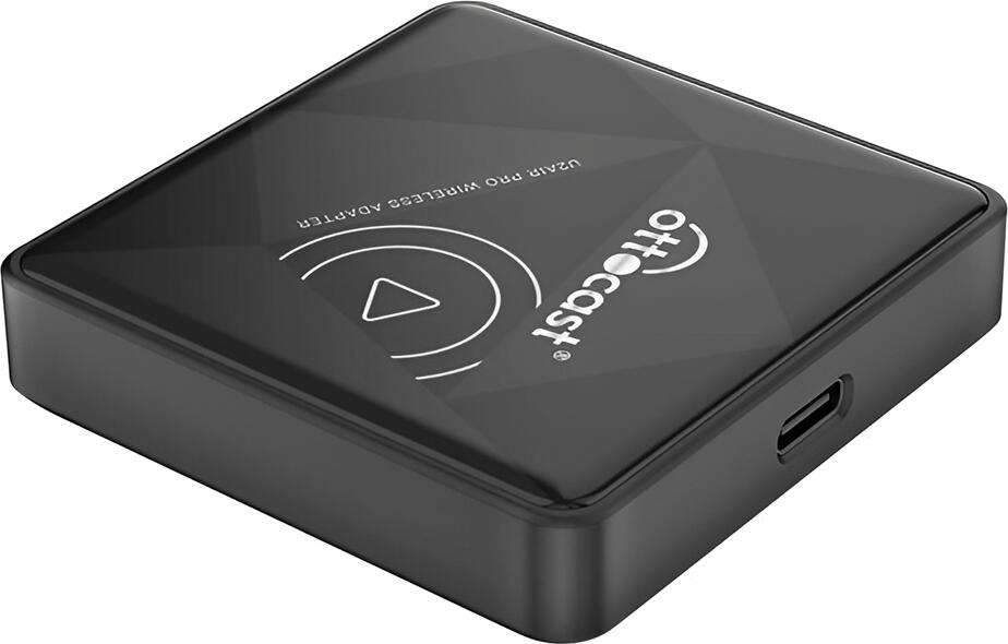 Ottocast U2Air Pro Wireless CarPlay Adapter, Wired to Wireless Converter, 5GHz Dual-band Wi-Fi, Bluetooth 5.0, Dual-core 1.2GHz ARM Cortex A7, USB-C