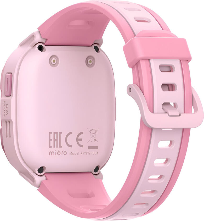 Ceas Inteligent Mibro Kids Watch Phone P6 XPSWP004 4G pentru Copii 6-12 Ani, Roz, Ecran TFT 1.4 inch, Camera 2MP, Baterie 900mAh, Poziționare GPS GLONASS LBS WiFi, Rezistență Apă 2 ATM, Material PC