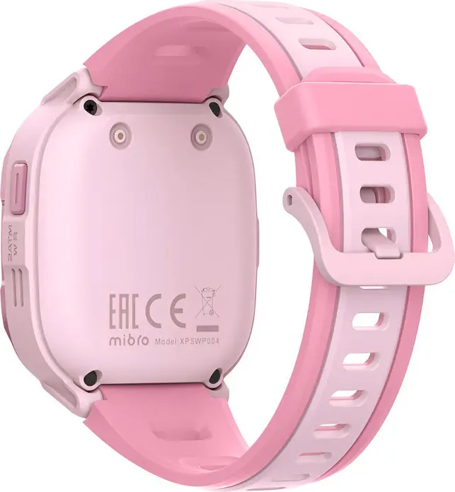 Ceas Inteligent Mibro Kids Watch Phone P6 XPSWP004 4G pentru Copii 6-12 Ani, Roz, Ecran TFT 1.4 inch, Camera 2MP, Baterie 900mAh, Poziționare GPS GLONASS LBS WiFi, Rezistență Apă 2 ATM, Material PC