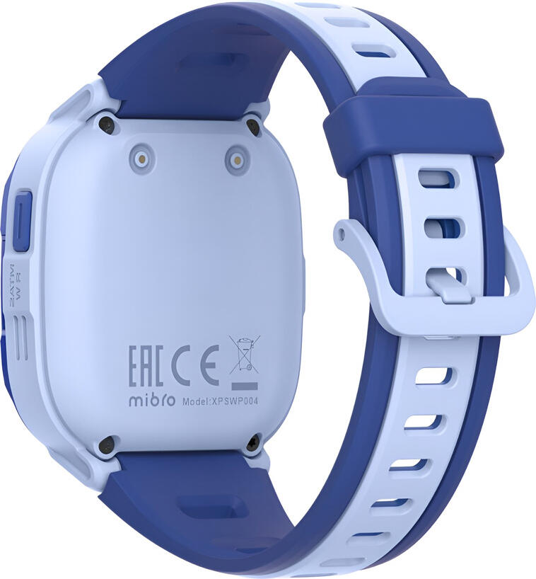 Mibro Kids Watch Phone P6 XPSWP004 4G Smartwatch for Children 6-12 Years, Blue, 1.4 inch TFT Display, 2MP Camera, 900mAh Battery, GPS GLONASS LBS WiFi Positioning, 2 ATM Water Resistant, PC Material