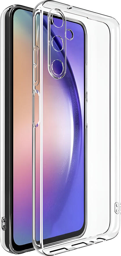 WOO Protective Case for Samsung Galaxy A56 5G, Slim Fit Flexible TPU Cover in Clear Color with Precise Camera and Port Cutouts