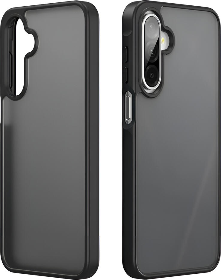Husa Dux Ducis Yind pentru Samsung Galaxy A26 5G, Negru, Protectie Shockproof din TPU si PC Hibrid cu Captusala din Microfibra si Orificii pentru Cordon