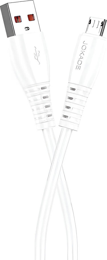 Jokade Cable USB-A to Micro-USB 5A 1M JA043, White