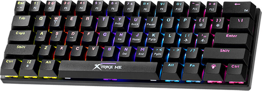 Xtrike Me Keyboard  GK-916 Rainbow Switch Blue