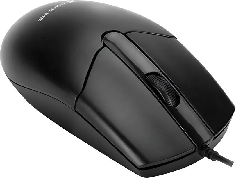 Xtrike Me GM-124 Wired Optical Gaming Mouse, 1000 DPI, 3 Buttons, Ergonomic Right-Handed Design, Durable Plastic, USB, Color: BK