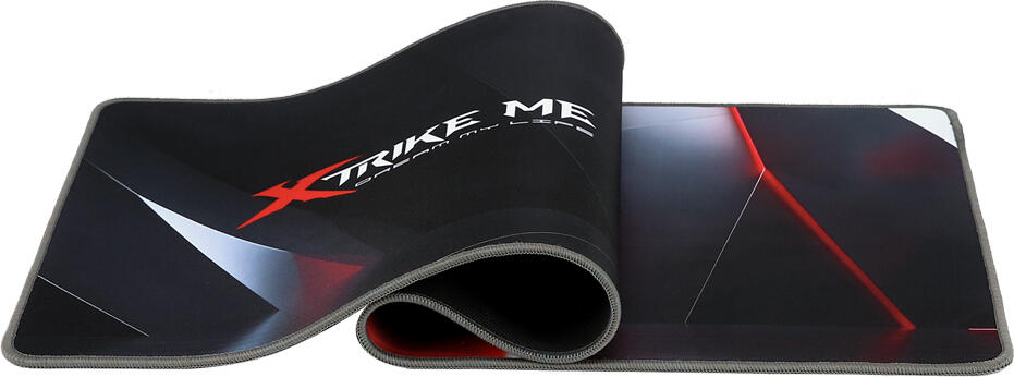 Xtrike Me MP-207 Gaming Mouse Pad, 750 x 280 x 3 mm, Smooth Fabric Surface, Anti-Slip Rubber Base, Stitched Edges, Water-Resistant, Multicolor