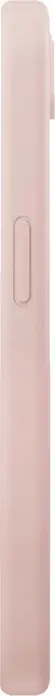Uniq Lino Hybrid Magclick Charging Case for iPhone 16E, 17E, Shock-Resistant TPU Silicone with Microfiber Lining, MagClick Wireless Charging, Pink