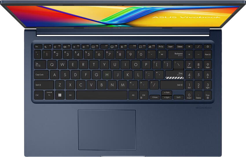 Ноутбук ASUS VivoBook 15 A1504VA, Intel Core i5-13420H, 8ГБ RAM, 512ГБ SSD, 15.6" FHD IPS Anti-Glare, Wi-Fi 6E, Bluetooth 5.3, Quiet Blue, без ОС