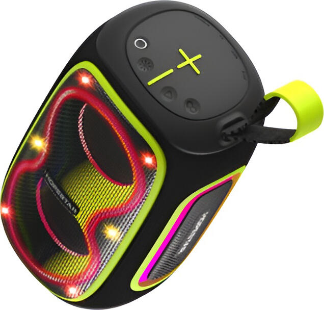 Boxa Portabila Bluetooth 5.3 Hopestar P72 Stereo, Putere 30W, Doua Difuzoare de 66mm, Baterie 4000mAh, Rezistenta la Apa IPX5, Iluminare RGB, TWS, Radio FM