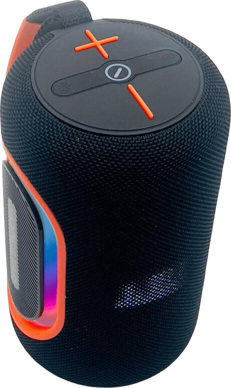 Boxa Portabila Hopestar P69 Bluetooth 5.3, Culoare Negru, Putere 20W Stereo, Baterie 4000mAh, Efecte RGB, Suport TWS, Conectivitate AUX/USB-C, Design Cilindric cu Curea
