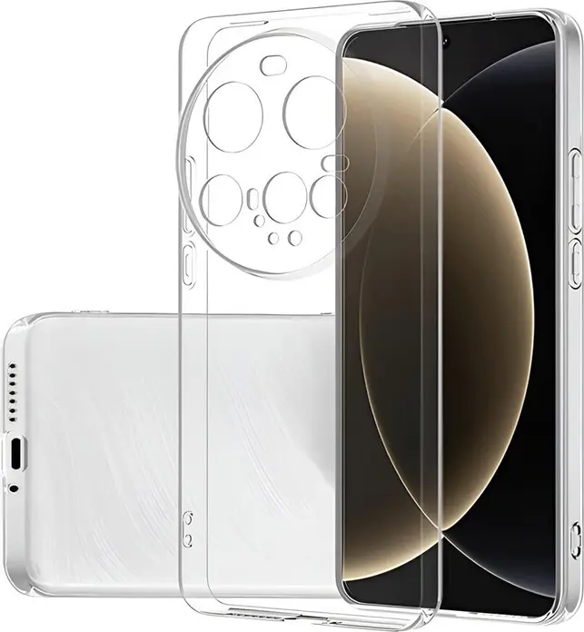 Чехол WOO для Xiaomi 15 Ultra, ультратонкий прозрачный мягкий кейс из TPU, с защитой от пожелтения, ударопрочный и устойчивый к царапинам