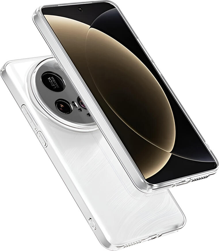 Чехол WOO для Xiaomi 15 Ultra, ультратонкий прозрачный мягкий кейс из TPU, с защитой от пожелтения, ударопрочный и устойчивый к царапинам