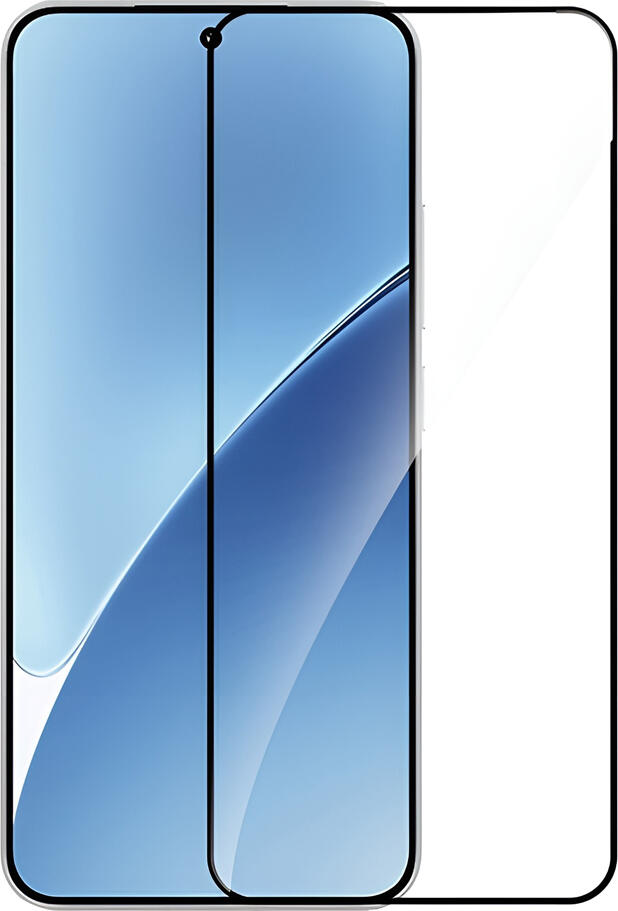 Helmet Diamond Glass 5D Tempered Glass Screen Protector for Xiaomi 15, Full Coverage Curved Edges, Oleophobic Coating, Scratch and Shock Resistant