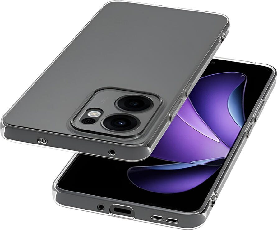 WOO Case Soft TPU Oppo Reno 13F/13FS, Clear