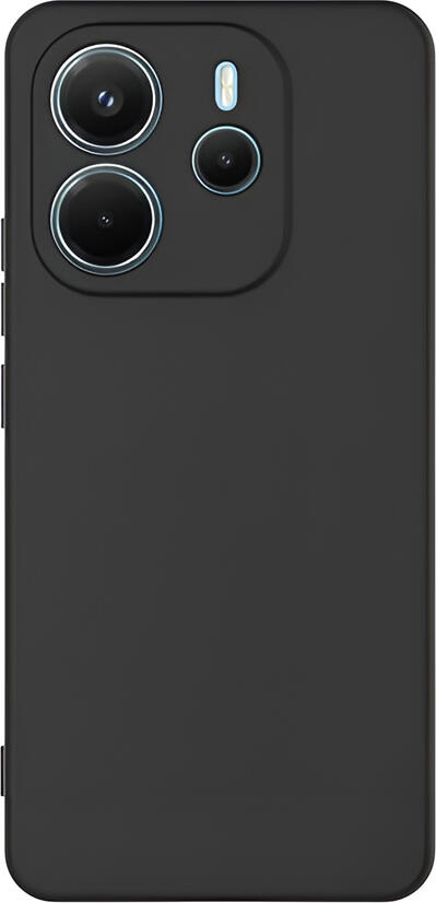 WOO Case Silicone Neo Soft Redmi Note 14 4G, Black