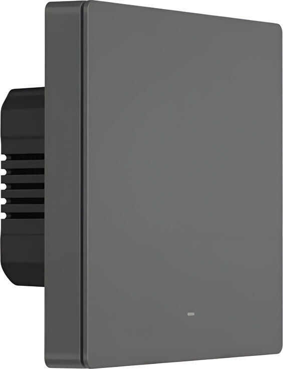 Sonoff SwitchMan M5 Wi-Fi Smart Wall Switch, 1-gang, Neutral Wire Required, App and Voice Control, Timer and Inching Settings, Dim Gray