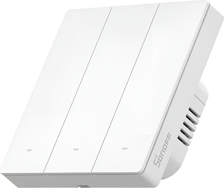 Sonoff Matter Over Wi-Fi Smart Wall Switch SwitchMan M5 3-Gang (Neutral Wire), White