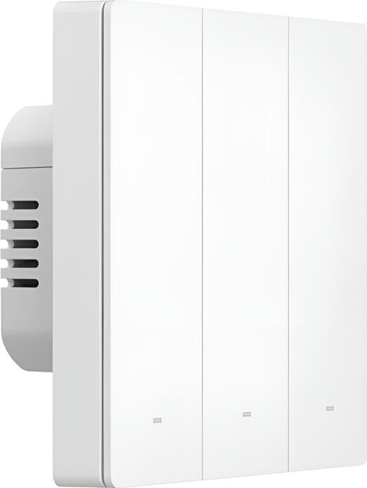 Sonoff SwitchMan M5 Matter 3-Gang Smart Light Switch, Wi-Fi 2.4GHz, Apple Home Google Home Alexa SmartThings Compatible, Neutral Required, White PC V0