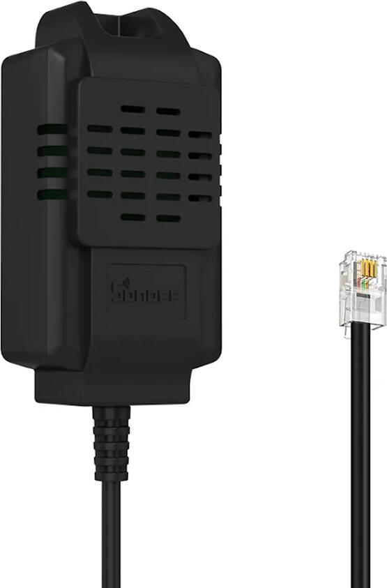 Sonoff THS01 Temperature and Humidity Sensor, RJ9 Connector, -40°C to +85°C, 0-100% RH, 50cm Cable, for TH Elite and TH Origin, eWeLink App