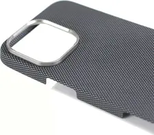 VANTA Case Carbon Ring Plain 600D Magsafe for iPhone 16 Pro, Plain White