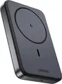 UGREEN Mini Magnetic Wireless Power Bank 10000mAh PB206 Grey, 20W USB-C PD Fast Charging, 15W Qi Wireless Charging, MagSafe Compatible, Trickle Mode