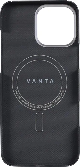 Чехол VANTA Carbon Silkscreen Fleck MagSafe для iPhone 16 Plus, ударопрочный защитный кейс из углеродного волокна и TPU с магнитным кольцом