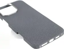 VANTA Case Carbon Ring Plain 600D Magsafe for iPhone16 Pro Max, Plain White