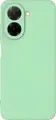 WOO Liquid Silicone Case for Redmi A5, Green, Soft-Touch Protective Cover with Precise Cutouts for Ports and Camera, 173mm