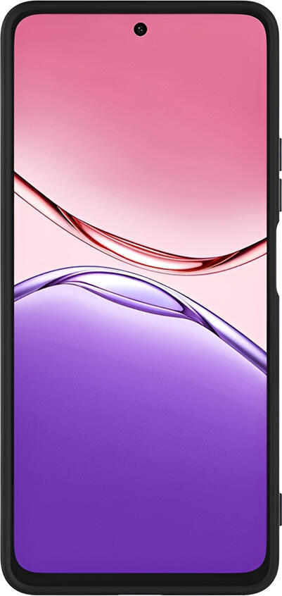 Чехол WOO Silicone Neo Soft для Oppo A5 PRO, цвет черный, защитный мягкий силиконовый кейс с точными вырезами