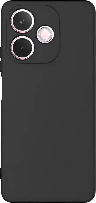 Чехол WOO Silicone Neo Soft для Oppo A5 PRO, цвет черный, защитный мягкий силиконовый кейс с точными вырезами