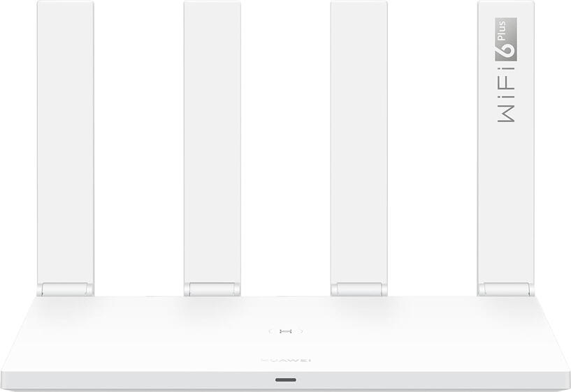 Huawei WiFi AX3 WS7100-25 Dual-Band Wi-Fi 6 Router, 2976 Mbps, Gigahome Dual-Core 1.2 GHz, MU-MIMO, 160 MHz, Huawei Mesh+, WPA3 Security, White