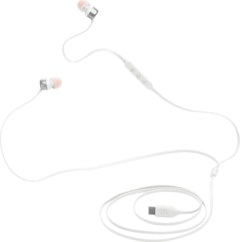 JBL Earphones Type-C with Mic Tune 310C, White