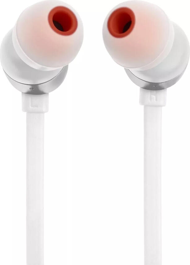 JBL Tune 310C USB-C Wired In-Ear Headphones - White, with Hi-Res Audio, 9mm Dynamic Drivers, Pure Bass Sound, In-line Remote and Microphone