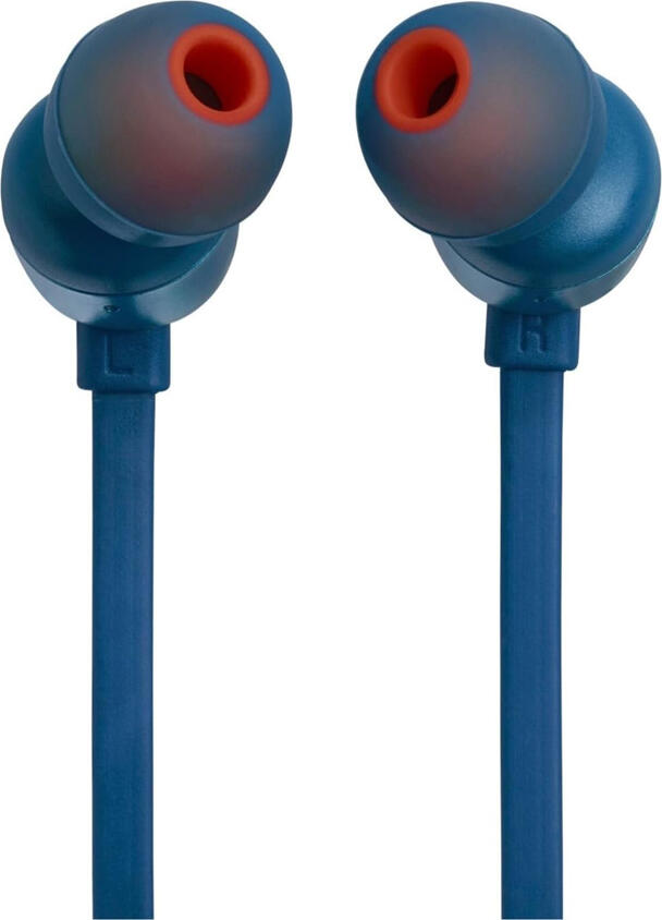 JBL Tune 310C USB-C Wired In-Ear Headphones, Blue, with Hi-Res Audio, 9mm Dynamic Drivers, Pure Bass Sound, In-line Remote and Microphone