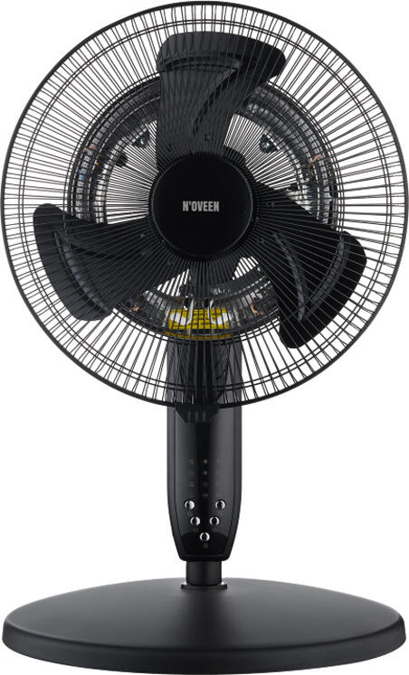 Ventilator si Calorifer de Podea 2-in-1 NOVEEN F740 WiFi Tuya Smart X-LINE, Pale Metalice 40cm, Putere 2000W, Inaltime Telescopică, Telecomanda si App