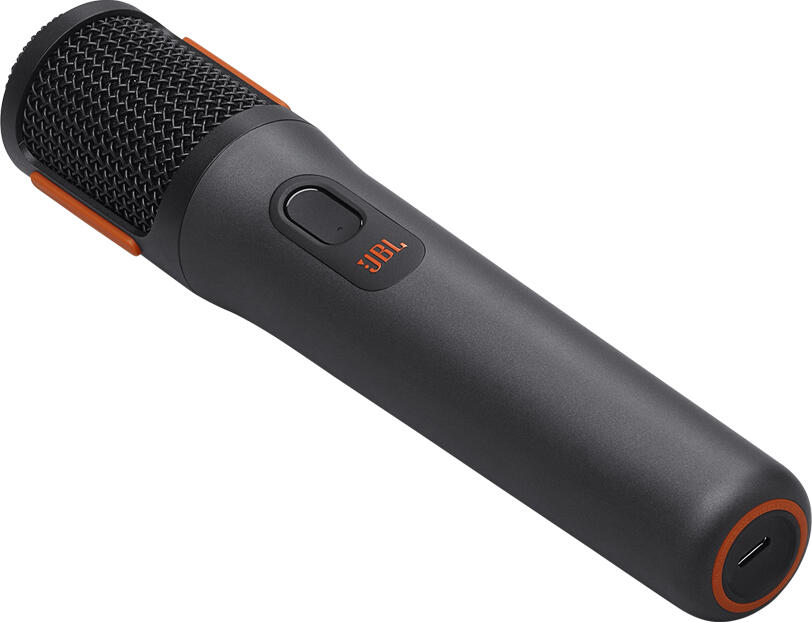 JBL Partybox Wireless Microphone Set, Dual Cardioid Dynamic Microphones with 6.35mm Receiver Dongle, 20h Battery Life, 30m Range for JBL PartyBox Speakers
