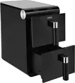 N'OVEEN AF5050 DoubleCrisp X-LINE Dual Basket Air Fryer, 11L (2x5.5L), 1700W, Fry Force 360 RAPID AIR Technology, 13 Programs, SYNC Function, Black