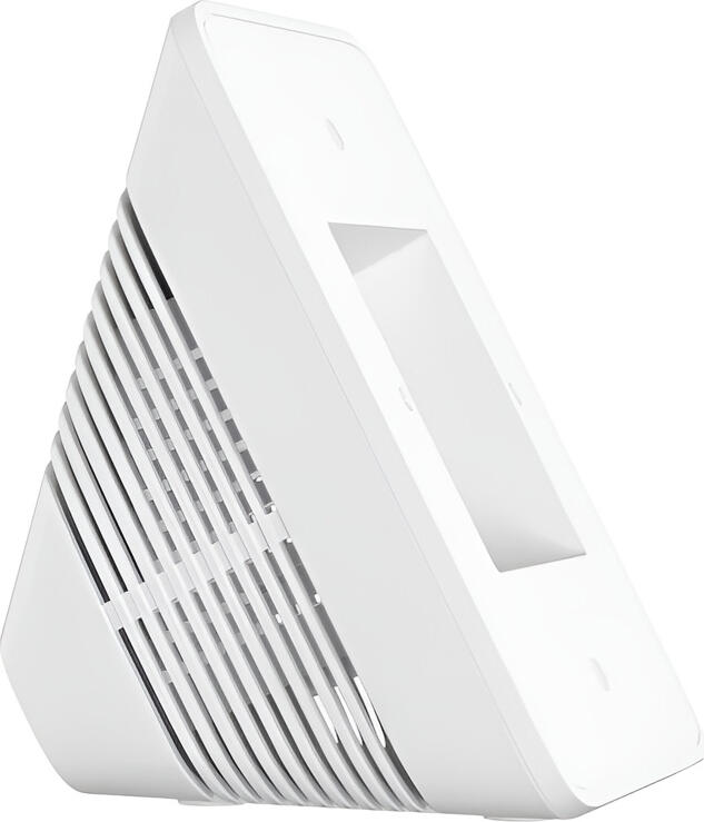 Sonoff Enclosure Stand for NSPanel and NSPanel Pro, White, Polycarbonate V0 Fire-Rated Material, Triangular Anti-Tip Desktop Controller Base, Tool-Free Installation