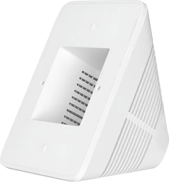 Sonoff Enclosure Stand for NSPanel and NSPanel Pro, White, Polycarbonate V0 Fire-Rated Material, Triangular Anti-Tip Desktop Controller Base, Tool-Free Installation