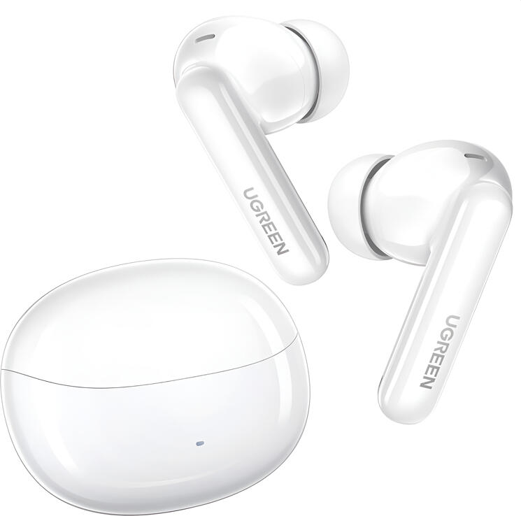 Беспроводные наушники UGREEN HiTune T3 Pro ANC (WS206), Bluetooth 5.4, активное шумоподавление 38дБ, 4 микрофона AI ENC, драйвер 10мм, до 30ч работы, USB-C