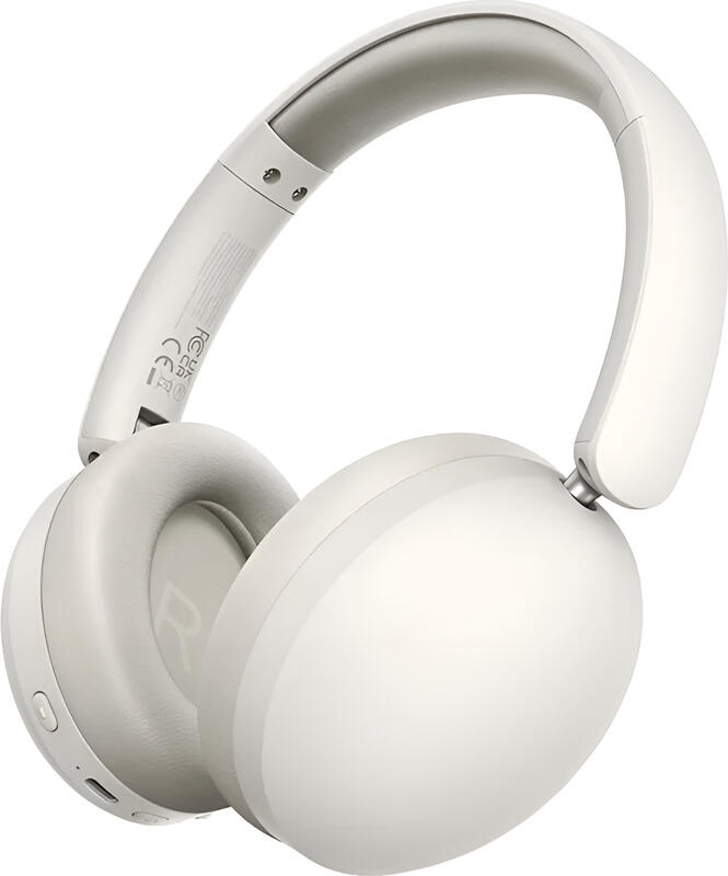 UGREEN HiTune Max2 HP205 Wireless Over-Ear Headphones - White, with Active Noise Cancellation ANC, Bluetooth 5.4, 80h Battery, 40mm Drivers, MultiPoint Connection