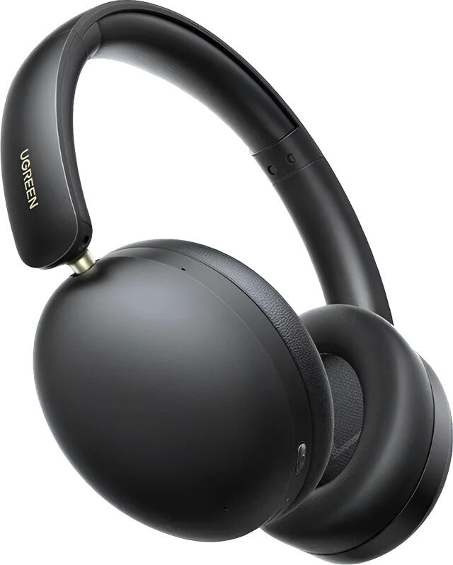 UGREEN HiTune Max2 HP205 Wireless Over-Ear Headphones - Black, with Active Noise Cancellation ANC, Bluetooth 5.4, 80h Battery, 40mm Drivers, MultiPoint Connection