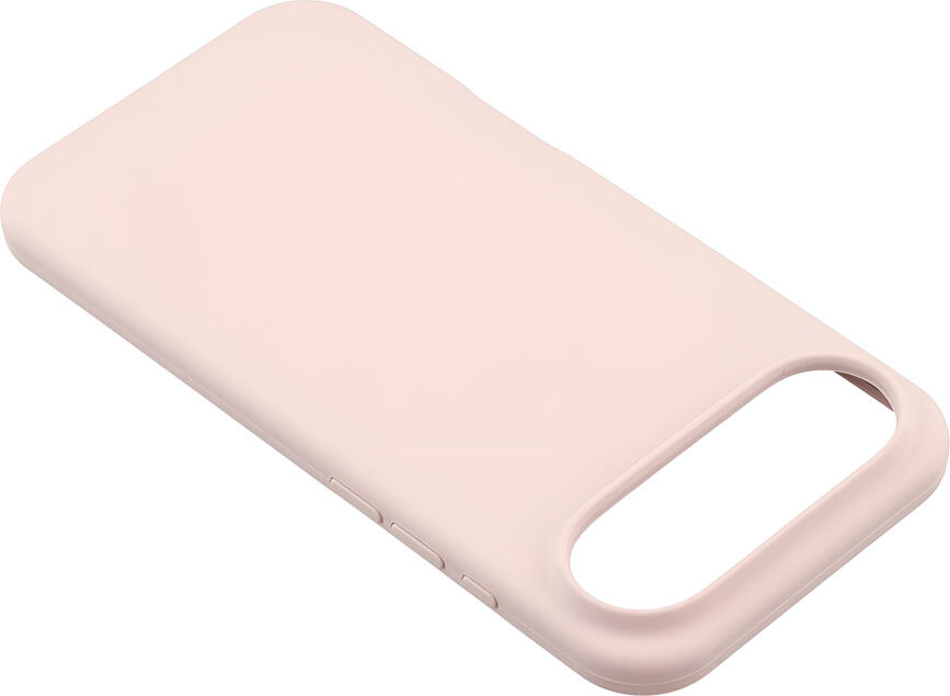 WOO Case for Apple iPhone 17 Air Protective Cover in Pink with Pill-Shaped Camera Cutout, Available in Soft TPU and Liquid Silicone