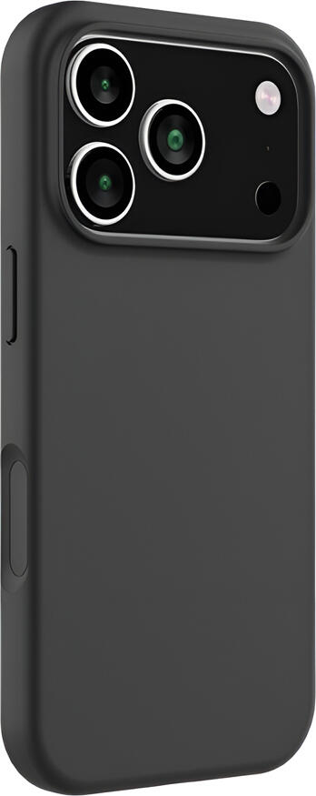 WOO Liquid Silicone Case for iPhone 17 Pro Max and iPhone 18 Pro Max, Black, Anti-slip, Dust Resistant and Shockproof Protective Phone Cover