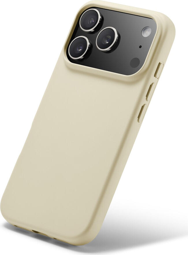 WOO Case Liquid Silicone iPhone 17 Pro/ iPhone 18 Pro, Beige